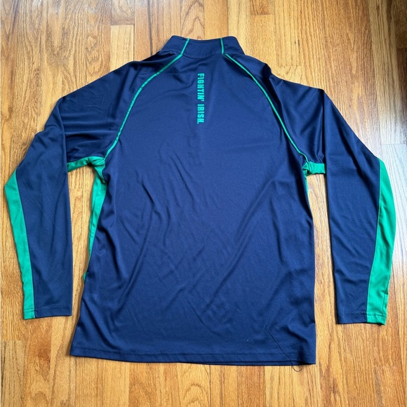 Notre Dame 1/4 zip - Men’s M - Picture 3 of 3